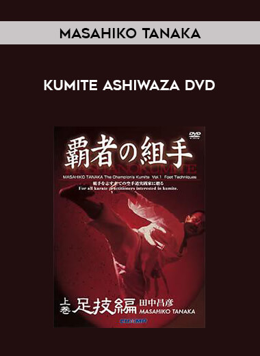 Masahiko Tanaka - Kumite Ashiwaza DVD of https://crabaca.store/