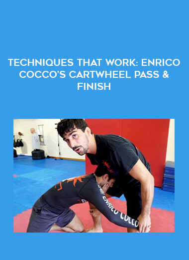 Techniques That Work: Enrico Cocco's Cartwheel Pass & Finish of https://crabaca.store/