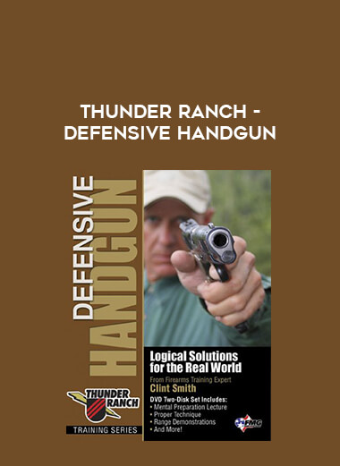 Thunder Ranch - Defensive Handgun of https://crabaca.store/