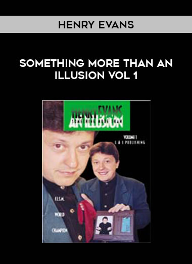 Henry Evans - Something More Than An Illusion Vol 1 of https://crabaca.store/