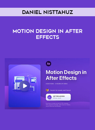 Motion Design in After Effects by Daniel Nisttahuz of https://crabaca.store/