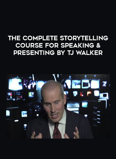 The Complete Storytelling Course for Speaking & Presenting by TJ Walker of https://crabaca.store/