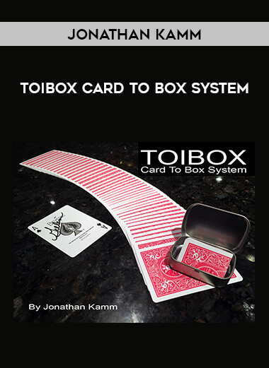 Jonathan Kamm - Toibox Card To Box System of https://crabaca.store/