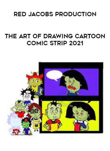 The Art Of Drawing Cartoon Comic Strip 2021 by Red Jacobs Production of https://crabaca.store/
