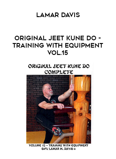 Lamar Davis - Original Jeet Kune Do - Training with Equipment Vol.15 of https://crabaca.store/