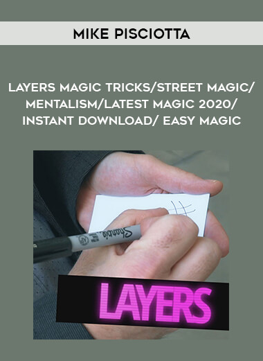 Layers by Mike Pisciotta Magic tricks/street magic/mentalism/latest magic 2020/instant download/ easy magic of https://crabaca.store/