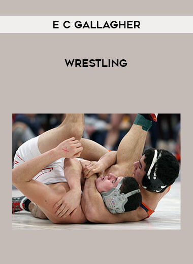 Wrestling by E C Gallagher of https://crabaca.store/