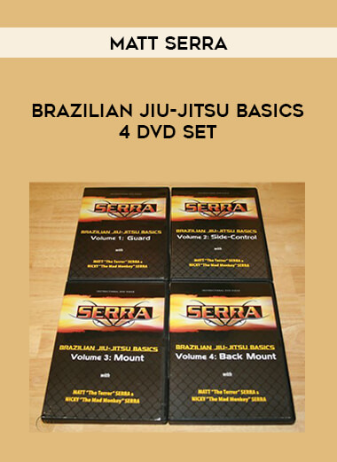 Matt Serra Brazilian Jiu-Jitsu Basics 4 Dvd Set of https://crabaca.store/