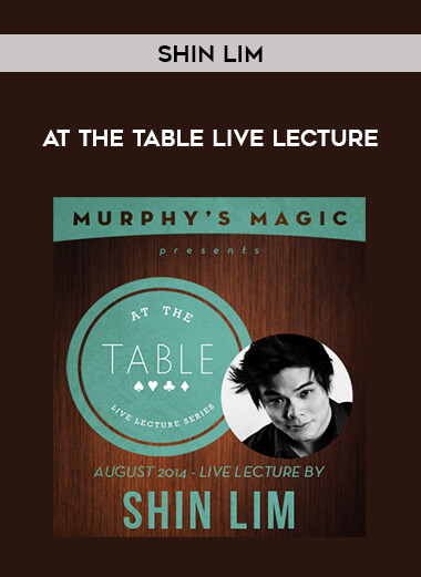 Shin Lim - At The Table Live Lecture of https://crabaca.store/