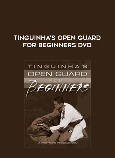 Tinguinha's Open Guard for Beginners DVD of https://crabaca.store/