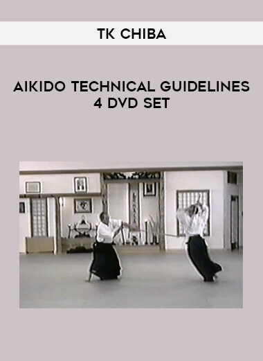 TK CHIBA - AIKIDO TECHNICAL GUIDELINES 4 DVD SET of https://crabaca.store/