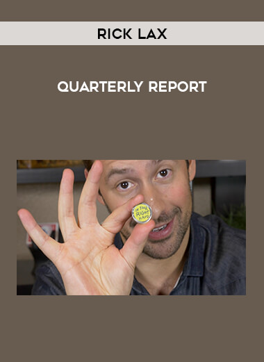 Quarterly Report by Rick Lax of https://crabaca.store/