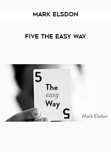 Mark Elsdon - Five The Easy Way of https://crabaca.store/