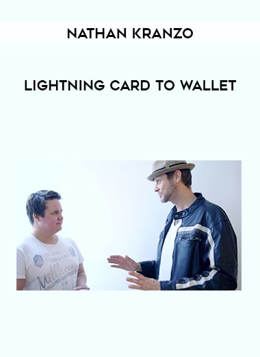 Nathan Kranzo - Lightning Card To Wallet of https://crabaca.store/
