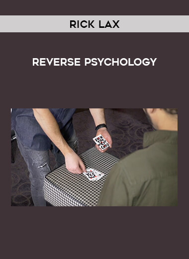Reverse Psychology by Rick Lax of https://crabaca.store/
