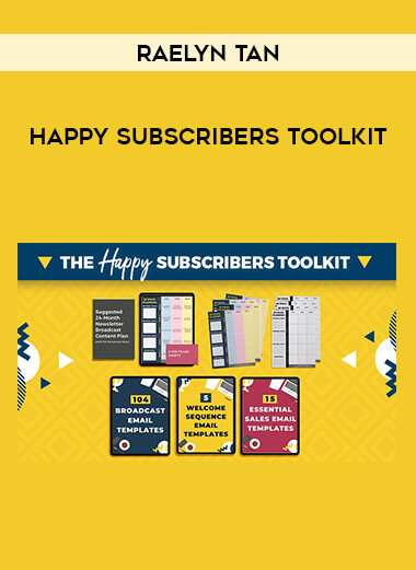 Raelyn Tan - Happy Subscribers Toolkit of https://crabaca.store/