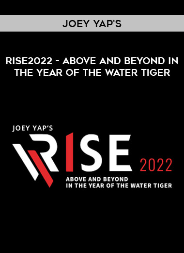 JOEY YAP'S - RISE2022 - ABOVE AND BEYOND IN THE YEAR OF THE WATER TIGER of https://crabaca.store/