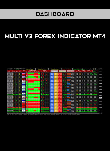 Dashboard - Multi V3 Forex Indicator MT4 of https://crabaca.store/