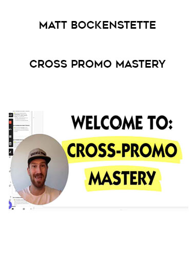Matt Bockenstette - Cross Promo Mastery of https://crabaca.store/