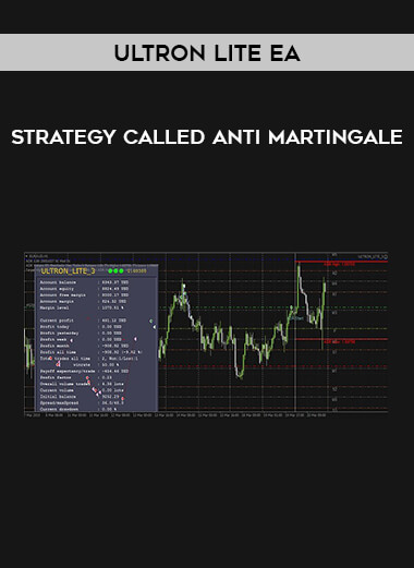 ULTRON LITE EA - Strategy called Anti Martingale of https://crabaca.store/