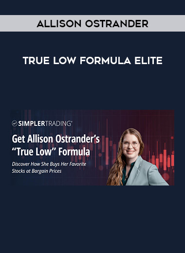 True Low Formula Elite by Allison Ostrander of https://crabaca.store/