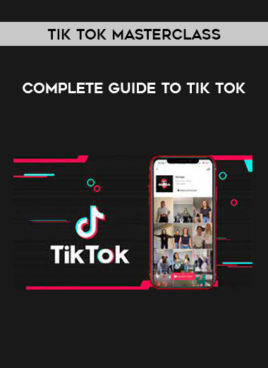 Tik Tok Masterclass - Complete Guide to Tik Tok of https://crabaca.store/