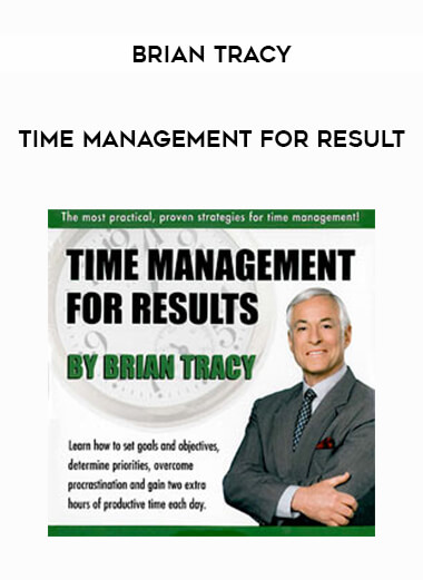 Time Management For Result by Brian Tracy of https://crabaca.store/