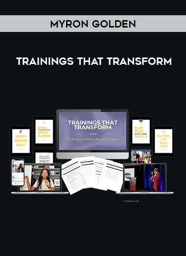 Myron Golden - Trainings That Transform of https://crabaca.store/